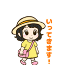 可愛い癖毛の女の子スタンプ（個別スタンプ：15）