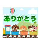 犬電車キッキー（個別スタンプ：4）