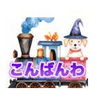 犬電車キッキー（個別スタンプ：22）