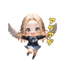 ゆるふわギャル天使降臨♡（個別スタンプ：2）