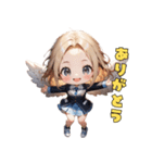 ゆるふわギャル天使降臨♡（個別スタンプ：7）
