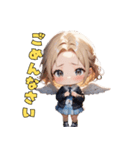 ゆるふわギャル天使降臨♡（個別スタンプ：8）