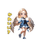 ゆるふわギャル天使降臨♡（個別スタンプ：14）