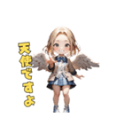 ゆるふわギャル天使降臨♡（個別スタンプ：15）