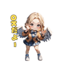 ゆるふわギャル天使降臨♡（個別スタンプ：22）