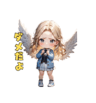 ゆるふわギャル天使降臨♡（個別スタンプ：23）