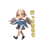 ゆるふわギャル天使降臨♡（個別スタンプ：24）