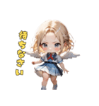 ゆるふわギャル天使降臨♡（個別スタンプ：27）