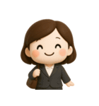 ゆるかわOLのひとこと（個別スタンプ：2）