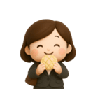 ゆるかわOLのひとこと（個別スタンプ：5）