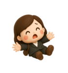 ゆるかわOLのひとこと（個別スタンプ：15）