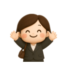 ゆるかわOLのひとこと（個別スタンプ：16）