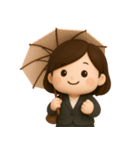 ゆるかわOLのひとこと（個別スタンプ：17）