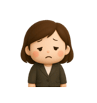 ゆるかわOLのひとこと（個別スタンプ：22）