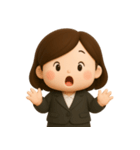 ゆるかわOLのひとこと（個別スタンプ：25）