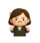 ゆるかわOLのひとこと（個別スタンプ：26）