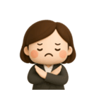 ゆるかわOLのひとこと（個別スタンプ：27）