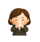 ゆるかわOLのひとこと（個別スタンプ：28）