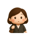 ゆるかわOLのひとこと（個別スタンプ：30）