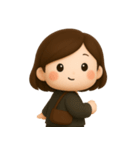 ゆるかわOLのひとこと（個別スタンプ：32）