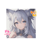 擬人化シリーズですが？紫水晶様ver.（個別スタンプ：6）