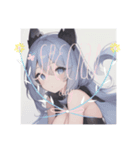 擬人化シリーズですが？紫水晶様ver.（個別スタンプ：7）