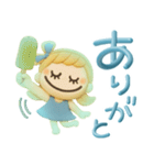 残暑もひんやり♡3D夏スタンプ（個別スタンプ：13）