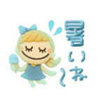 残暑もひんやり♡3D夏スタンプ（個別スタンプ：25）