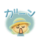 残暑もひんやり♡3D夏スタンプ（個別スタンプ：34）