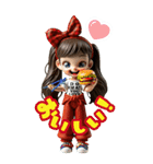 プチちゃん BIGスタンプ（個別スタンプ：15）