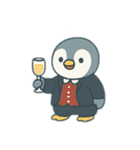 旅するペンギンさんinアイスランド（個別スタンプ：40）