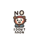 japanese ninja kabuki  animal kawaii（個別スタンプ：17）