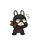 japanese ninja kabuki  animal kawaii（個別スタンプ：29）