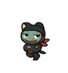 japanese ninja kabuki  animal kawaii（個別スタンプ：31）