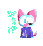 ねこのポル 〜3Dっぽいドット絵Ver！！！！〜（個別スタンプ：6）