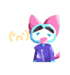 ねこのポル 〜3Dっぽいドット絵Ver！！！！〜（個別スタンプ：11）