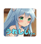 カラフルみなみちゃんセットスタンプ（個別スタンプ：21）