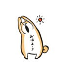 ぶちゃかわ秋田犬①（個別スタンプ：13）
