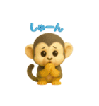 かわいいペット大集合！ずっと使える3D動物（個別スタンプ：33）