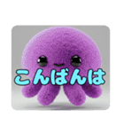 ハリネズミクラゲセットスタンプ（個別スタンプ：28）