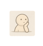 無。。。 文字無し（個別スタンプ：3）