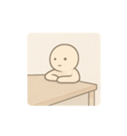 無。。。 文字無し（個別スタンプ：9）