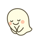 やさしいおばけちゃんの日常（個別スタンプ：3）
