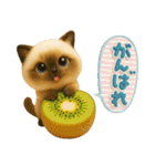 ちびニャンず♡夏の日常-毎日使える-（個別スタンプ：26）
