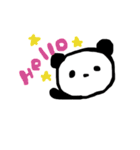 パンダたんの使えるスタンプ（個別スタンプ：7）