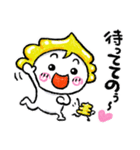 福井弁 幸運の運子（個別スタンプ：18）