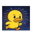 花火とガーガーアヒル@SFW（個別スタンプ：6）