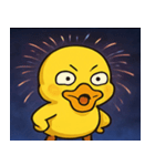 花火とガーガーアヒル@SFW（個別スタンプ：9）