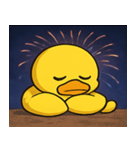 花火とガーガーアヒル@SFW（個別スタンプ：10）