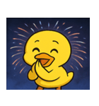 花火とガーガーアヒル@SFW（個別スタンプ：12）